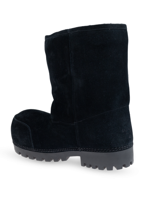 W Classic Short suede snow boots - SchaferandweinerShops